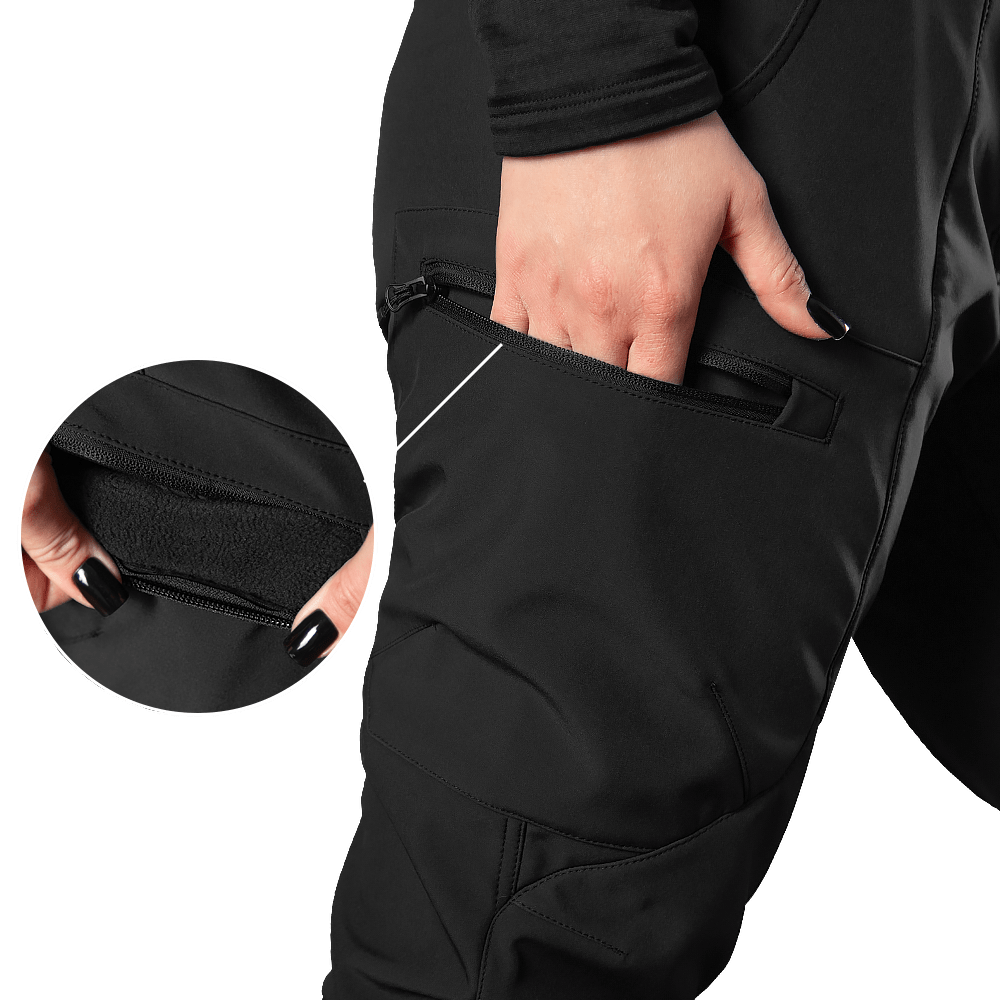 Pani SoftShell Suit Black