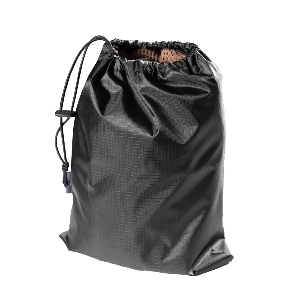 Pilgrim Rip-Stop Black Poncho
