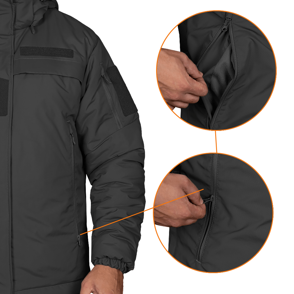 Patrol Taslan Suit Black