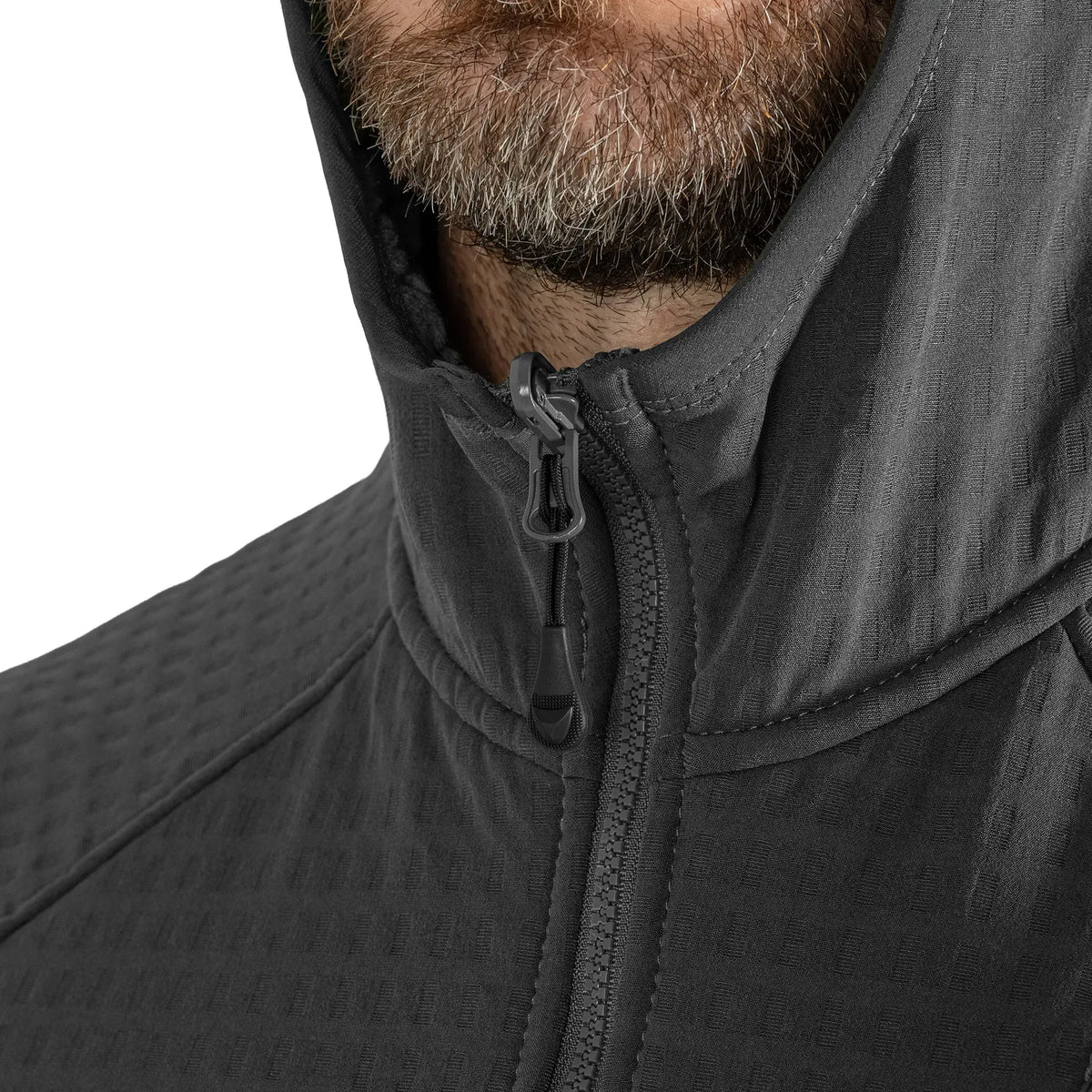 Plast Hood Jacket Graphite