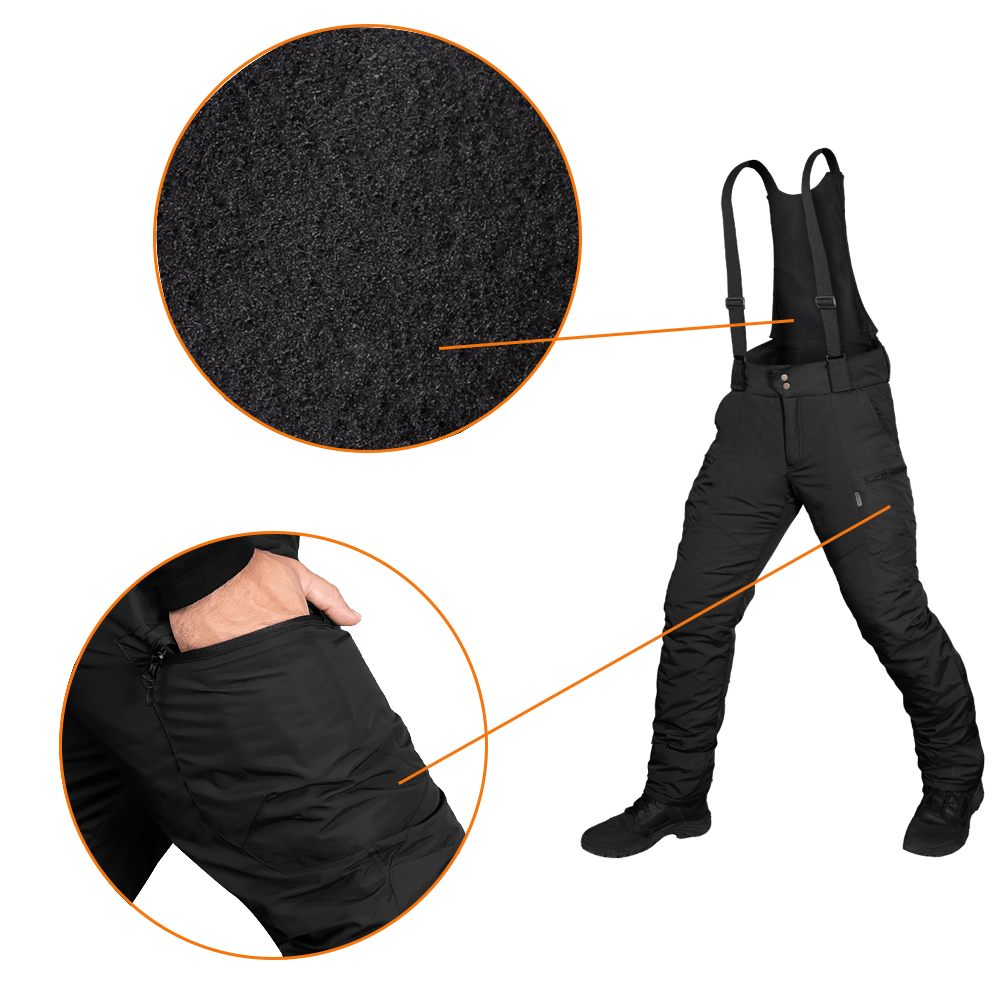 Patrol Taslan Suit Black