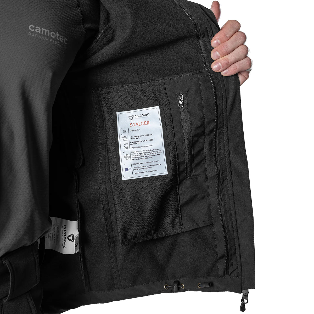 Stalker SoftShell 3.0 Jacket Black