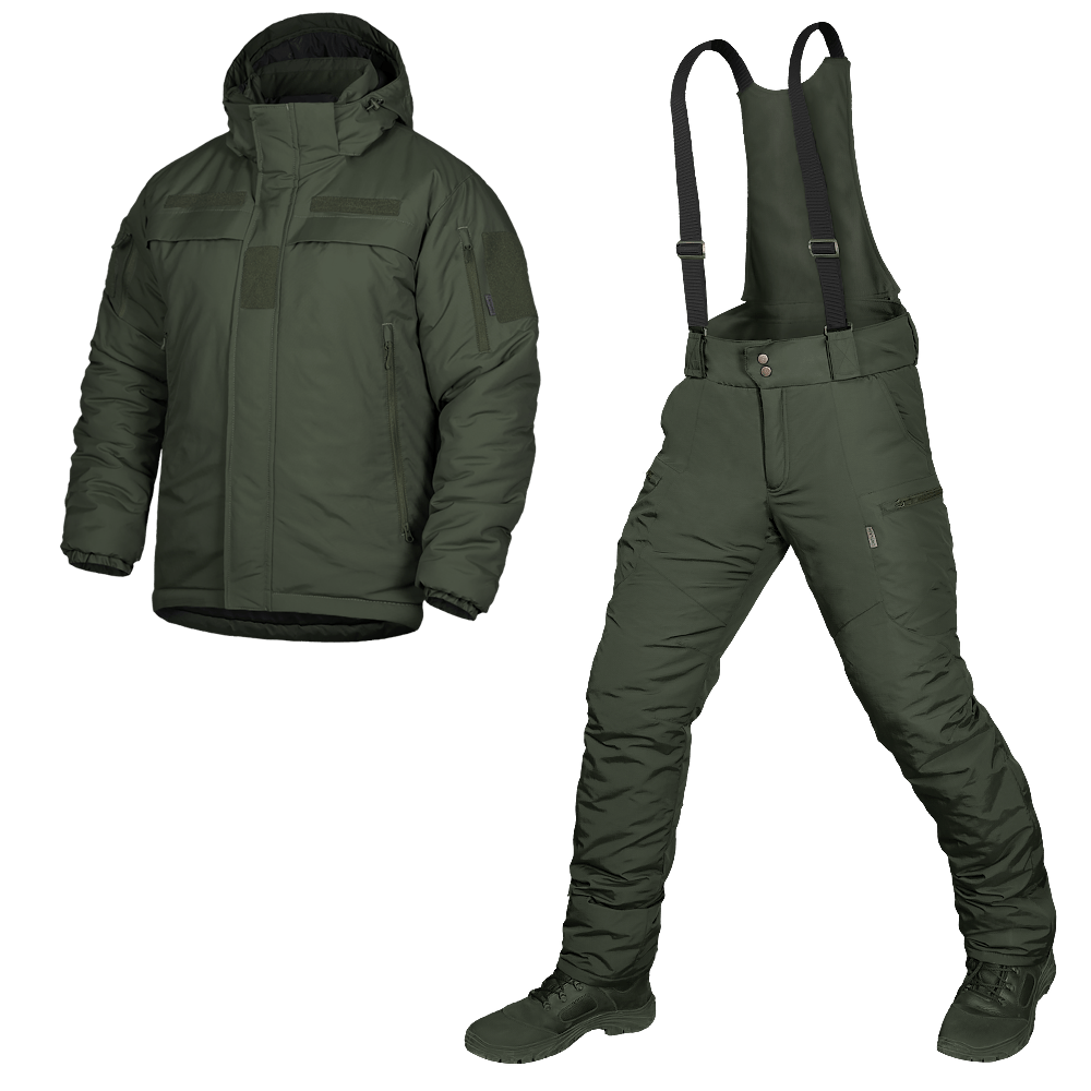 Patrol Taslan Suit Dark Olive