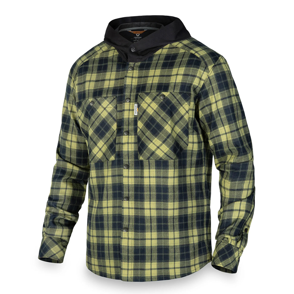 "Vector" Hoodie Lime Green/Navy