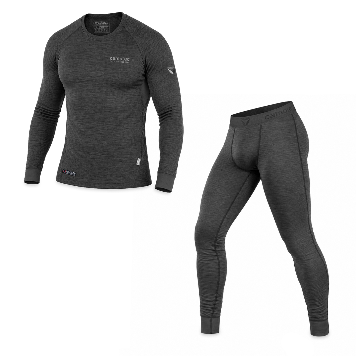 Hawk Hex Thermal Shirt Olive Melange