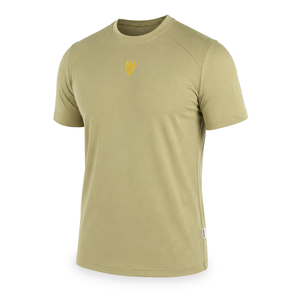 Modal 2.0 T-shirt (Golden Trident) Khaki
