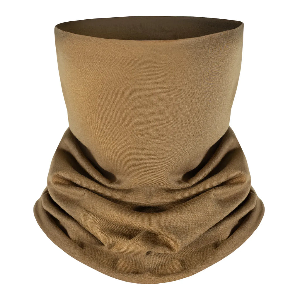Neck Gaiter Eco 100% Cotton Coyote