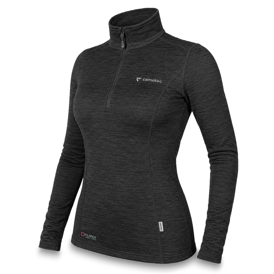 Women's thermal shirt Hawk Hex Grey Melange