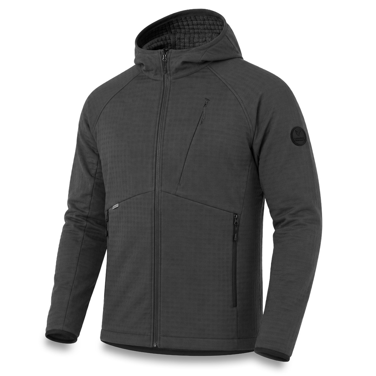 Plast Hood Jacket Graphite