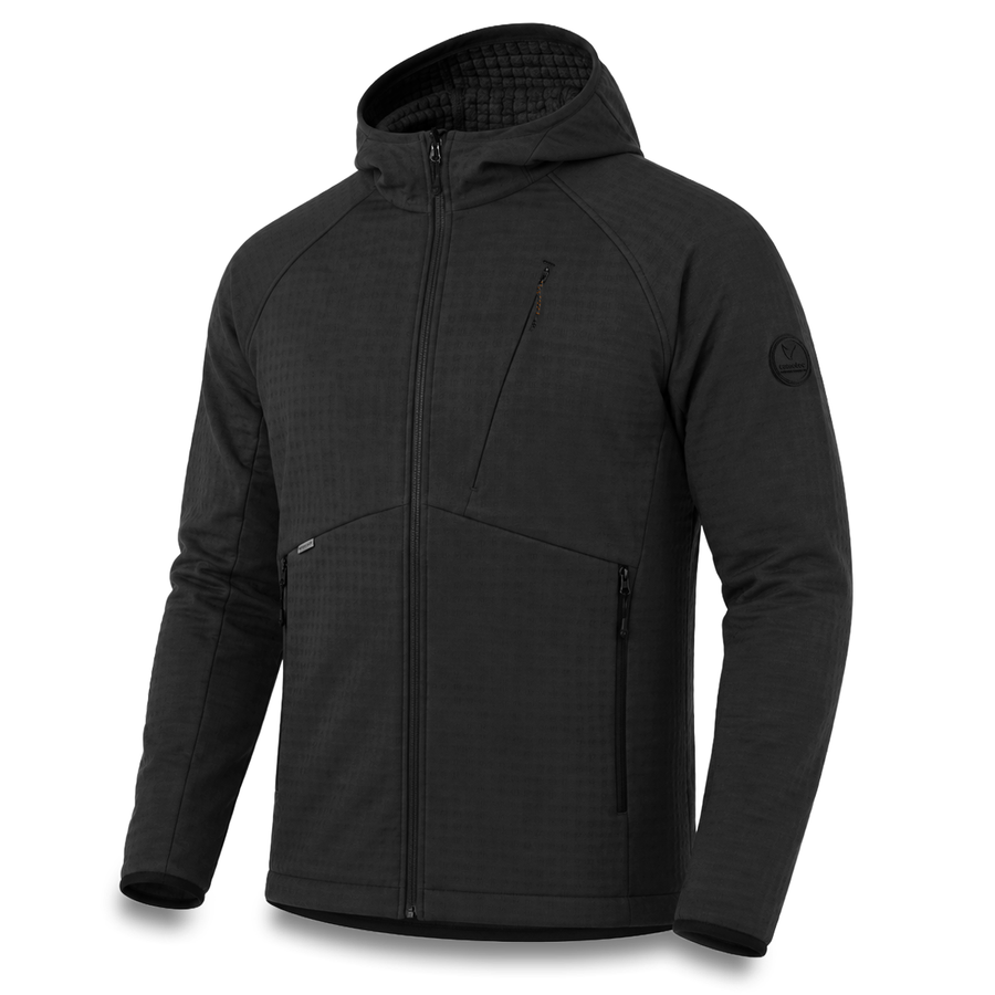 Plast Hood Jacket Black