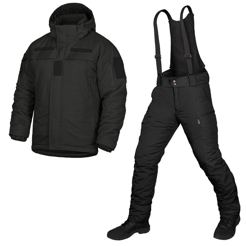 Patrol Taslan Suit Black