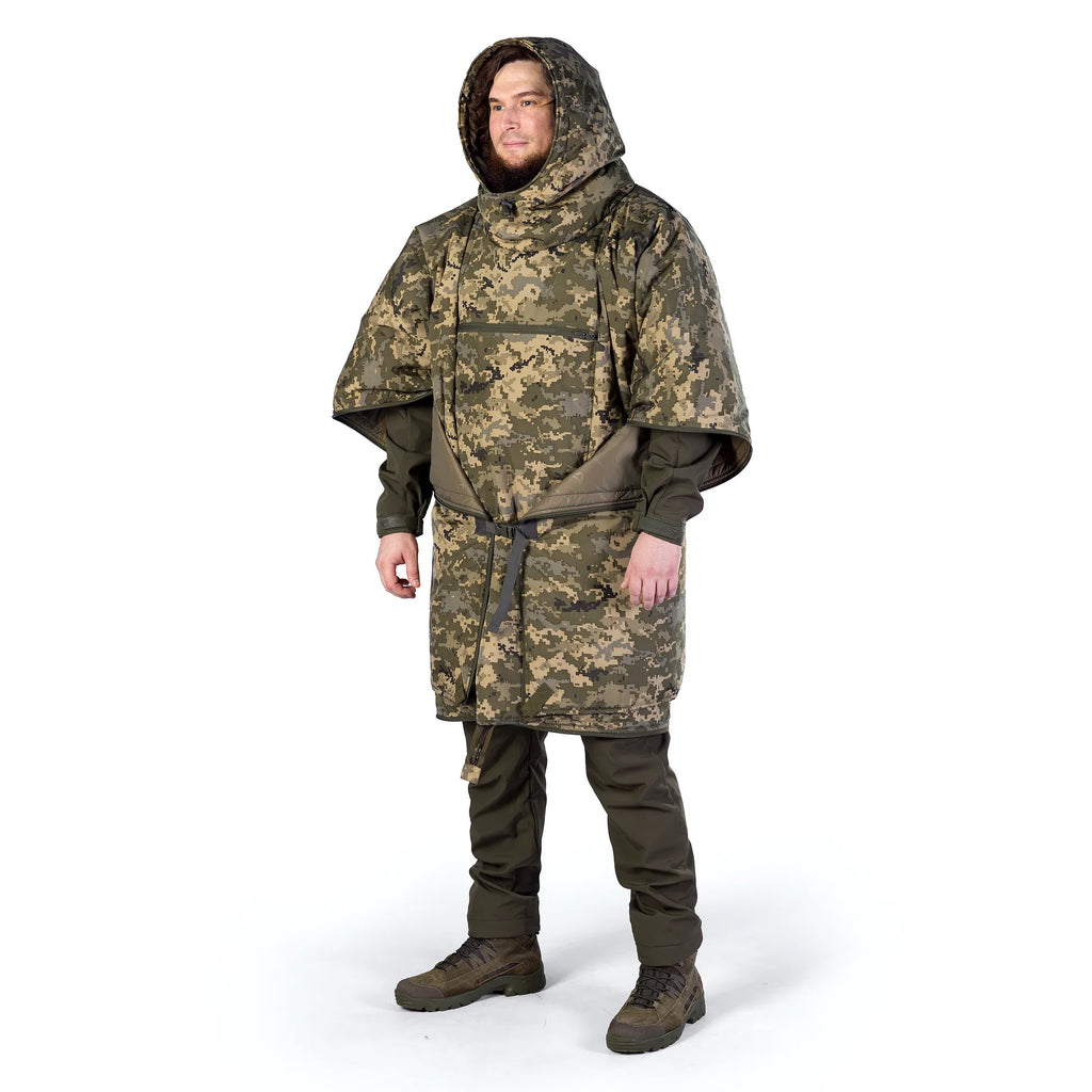 Insulated Poncho-transformer Kireya Pixel