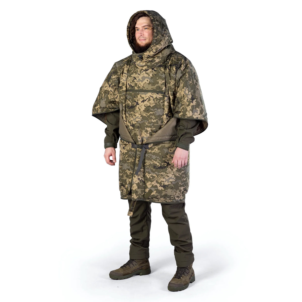 Insulated Poncho-transformer Kireya Pixel