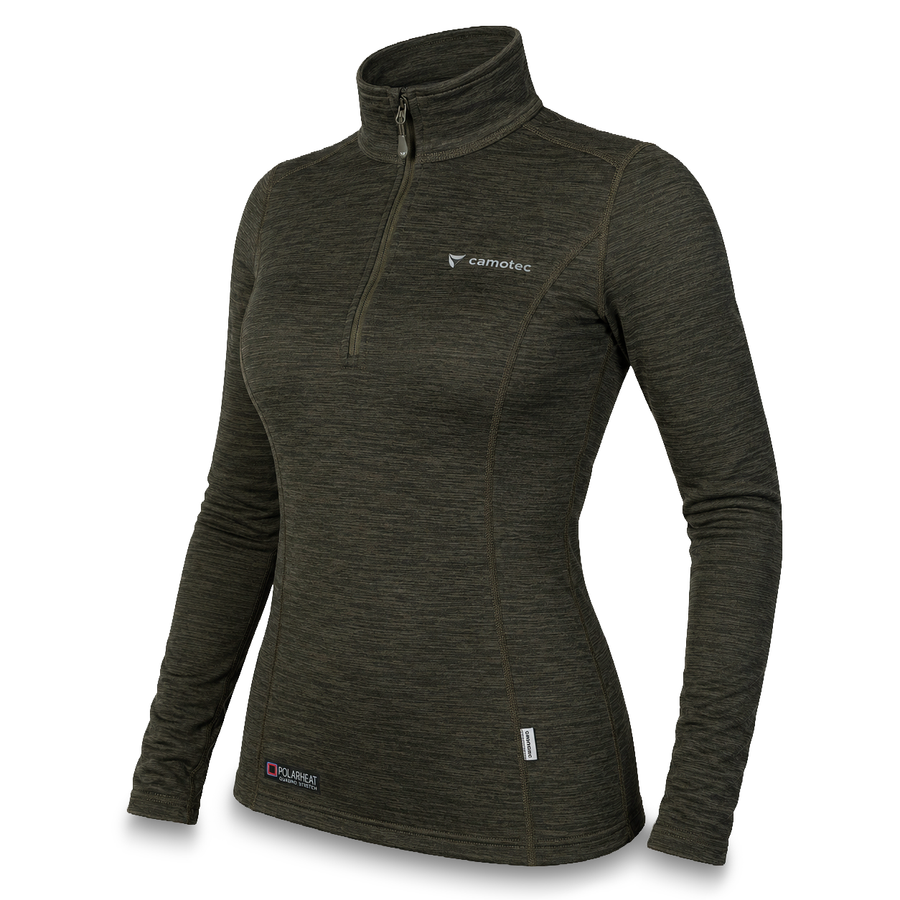 Women's thermal shirt Hawk Hex Olive Melange