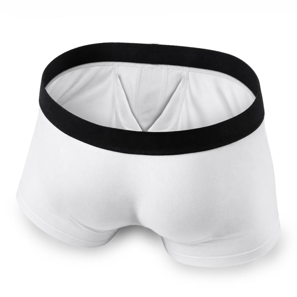 Men's boxer briefs X-dry Long White