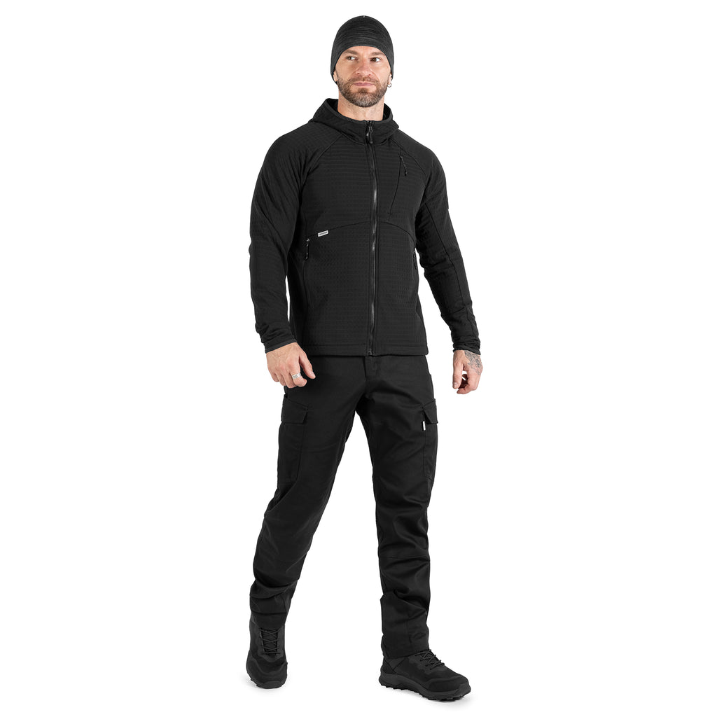 Plast Hood Jacket Black