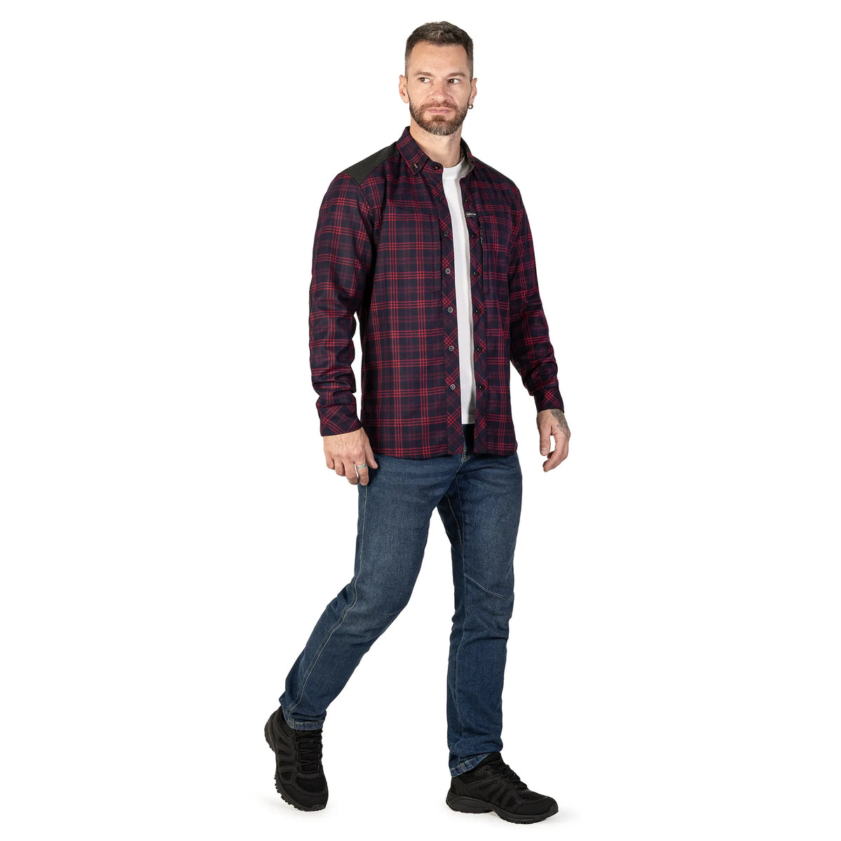 Tactical "Typhoon" Shirt Red/Navy
