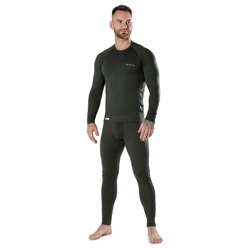 MARK Thermoline Deep Olive base layer set