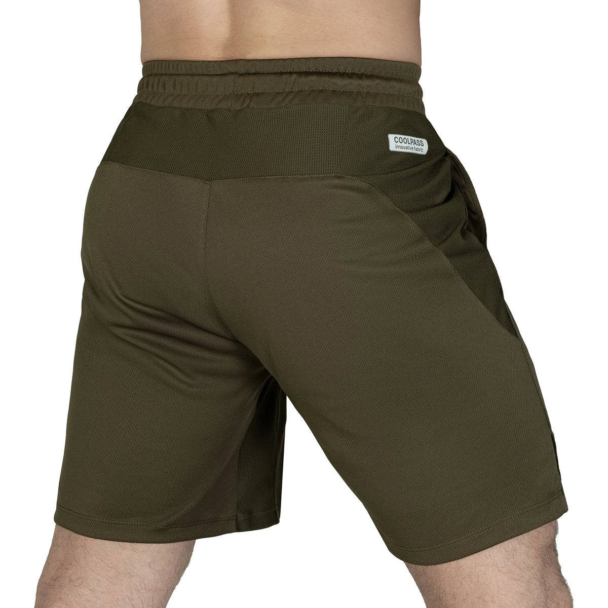 AeroFit CoolPass Olive Shorts