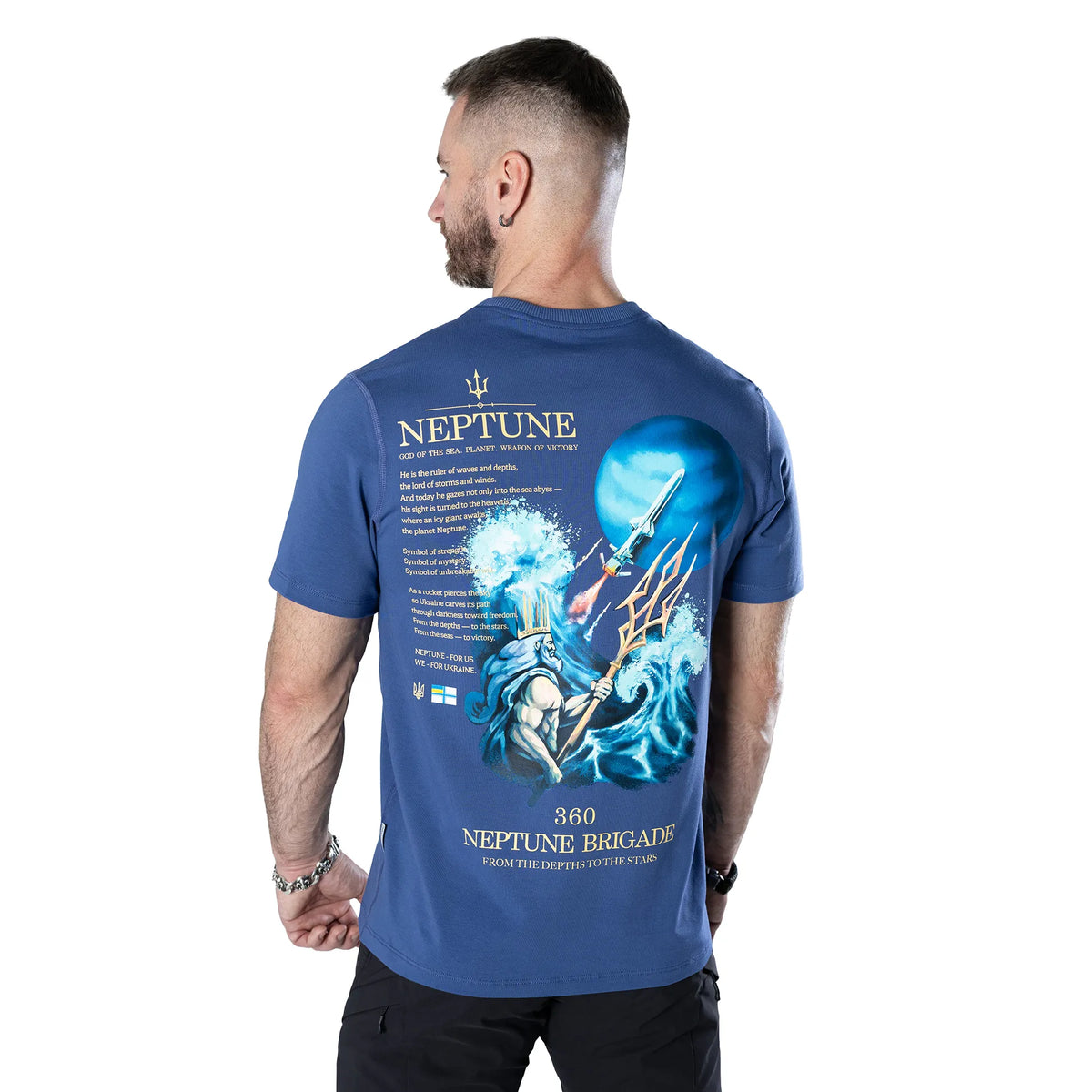 Neptune T-shirt (360 OBRBr) Blue