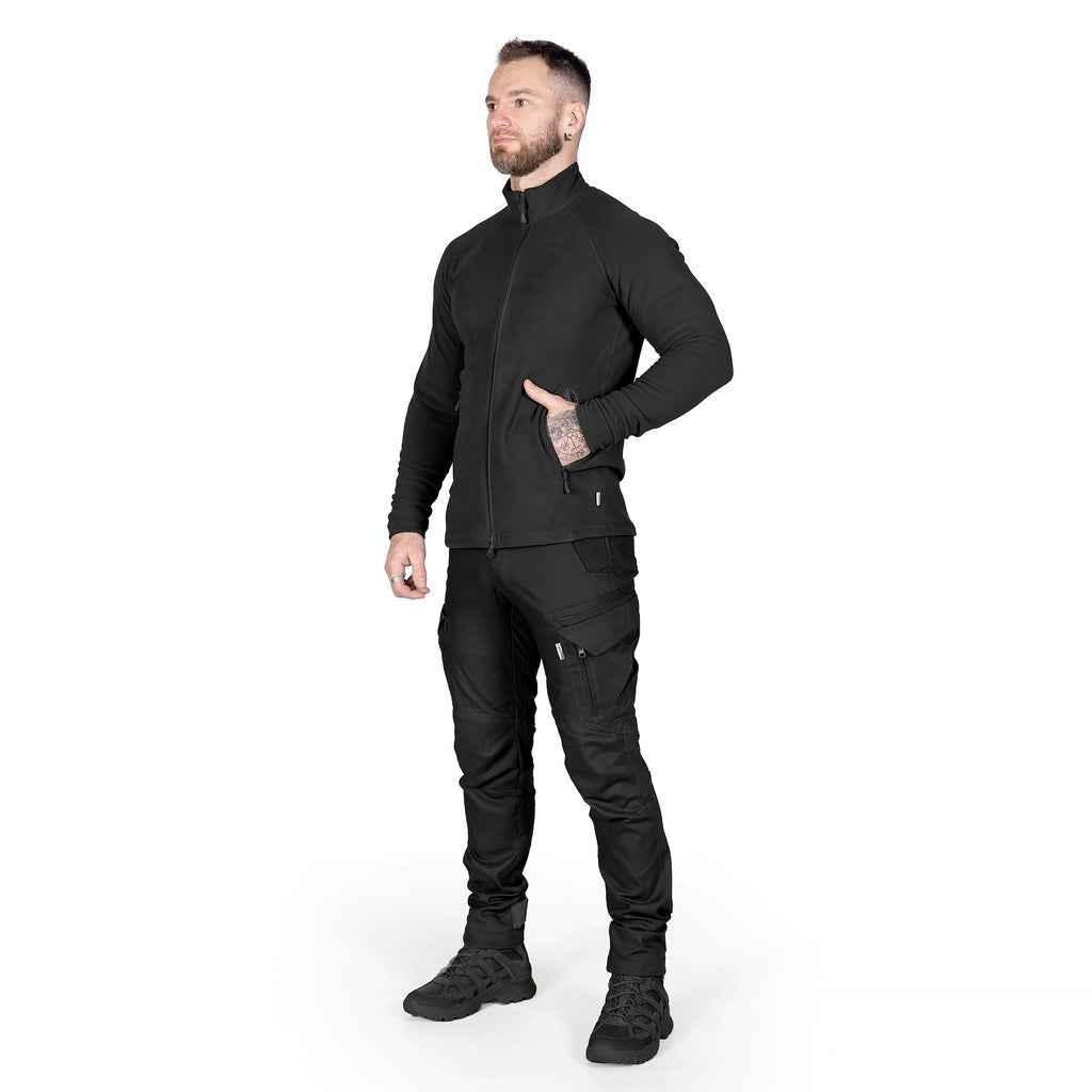 Himatec 100 Meadow Fleece Black