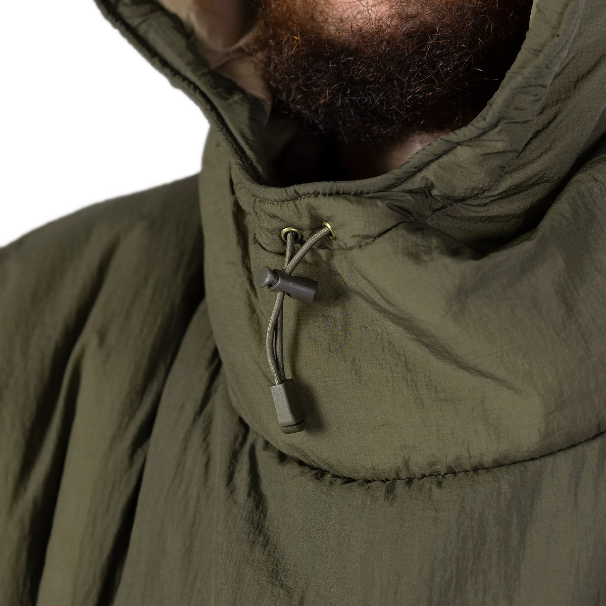 Insulated Poncho-transformer Kireya Olive