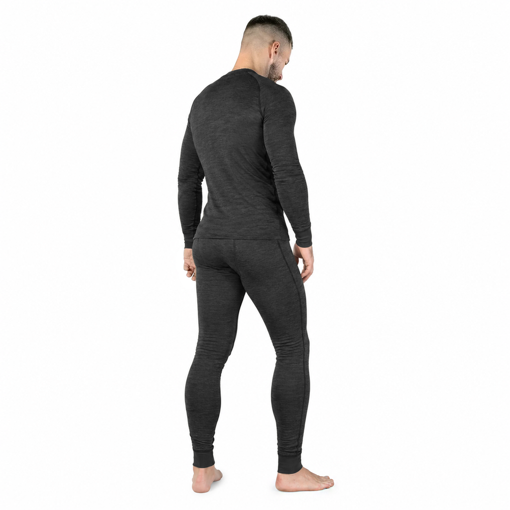 Hawk Hex Thermal Shirt Olive Melange