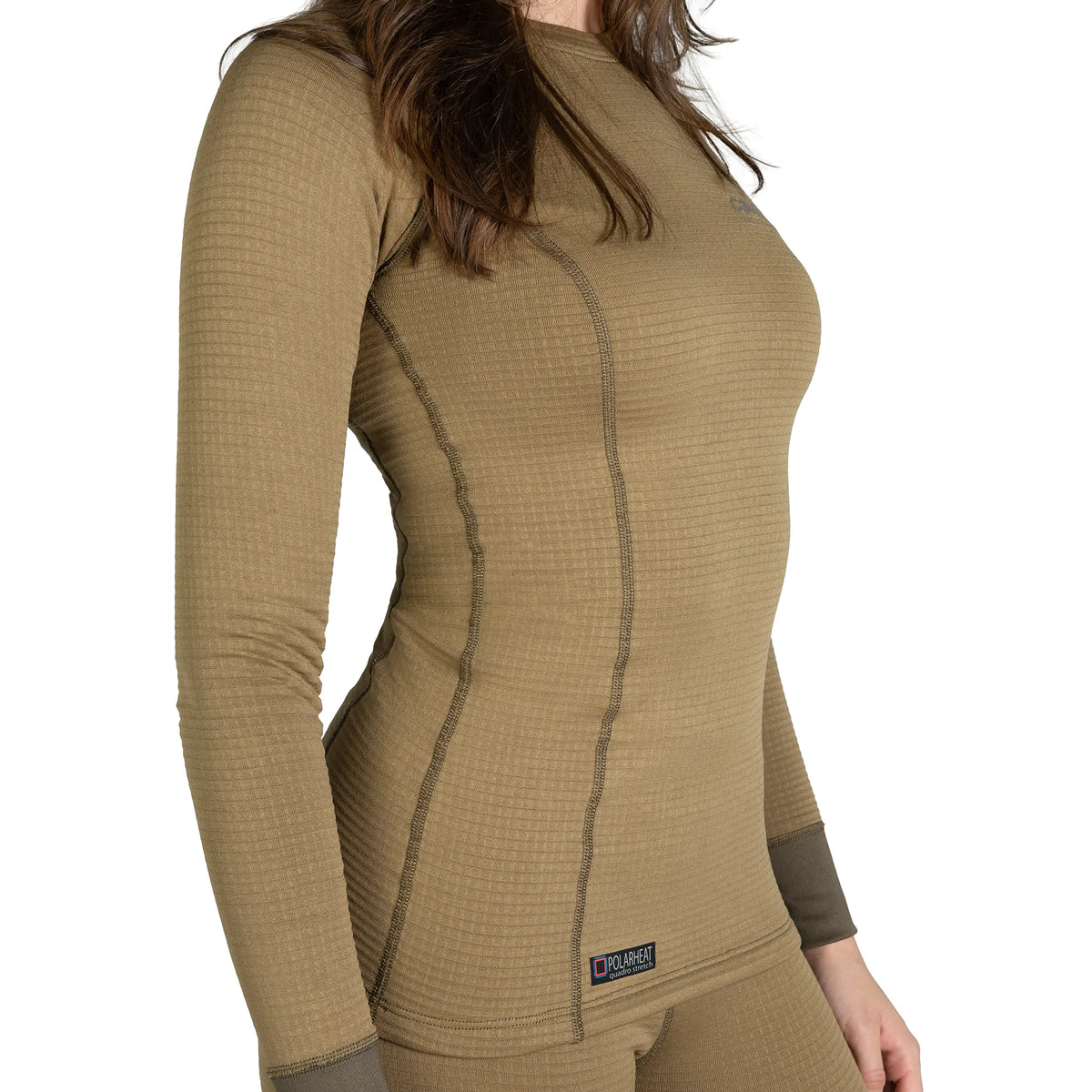 LVL2 Pani Polarheat QS Women's Thermal Underwear Tan