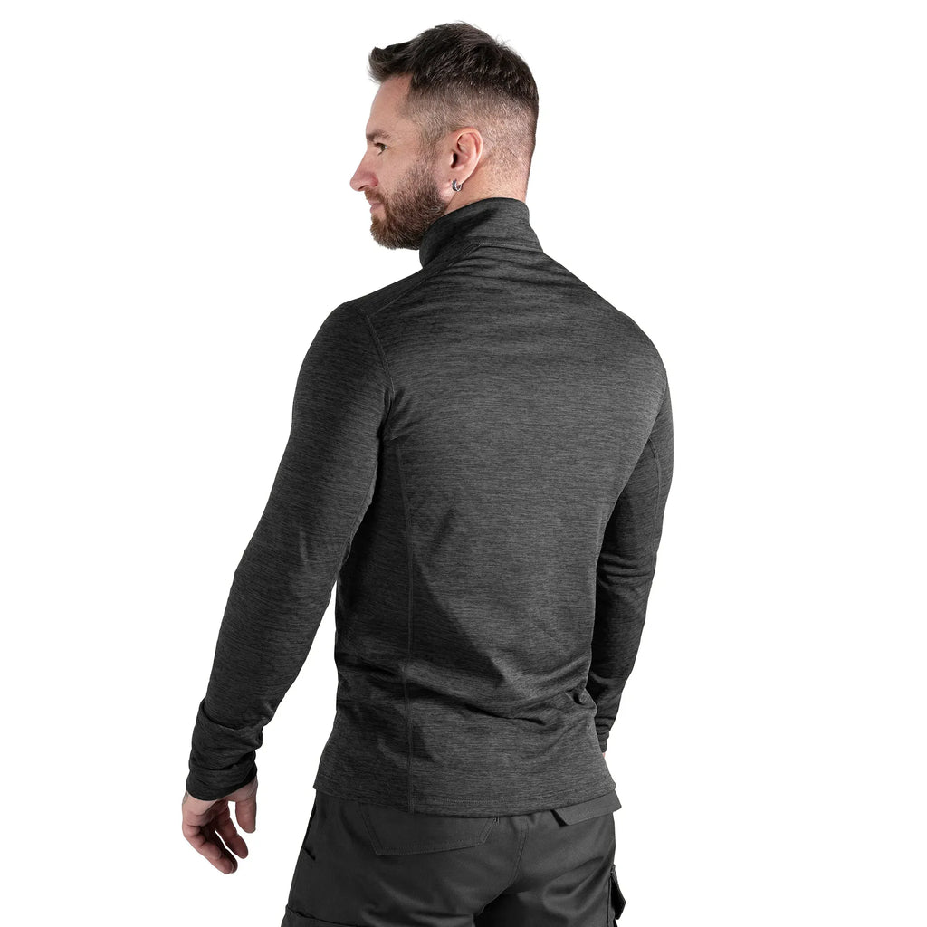 Hawk Hex Thermal Shirt Grey Melange