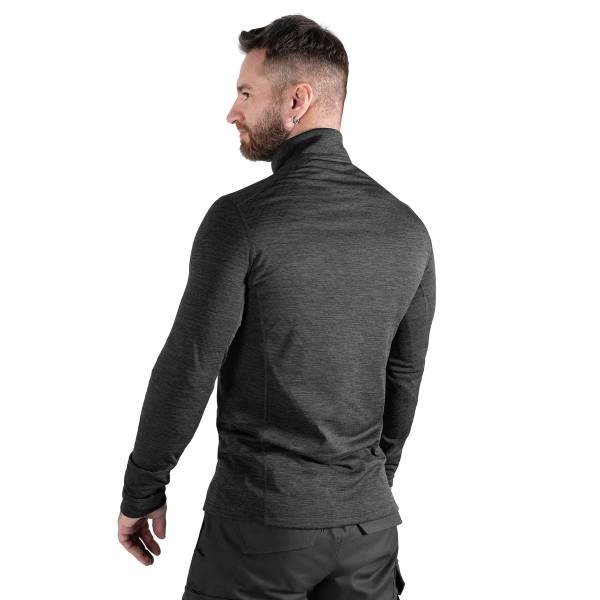 Hawk Hex Thermal Shirt Grey Melange