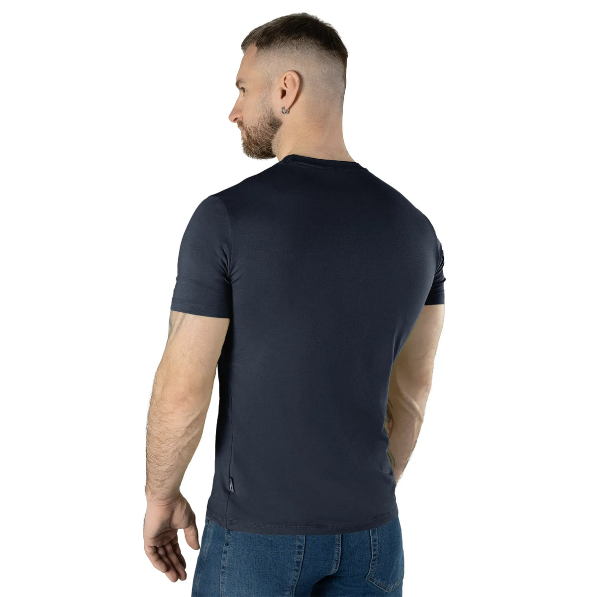 T-shirt Modal 2.0 Dark Blue (Golden Trident)