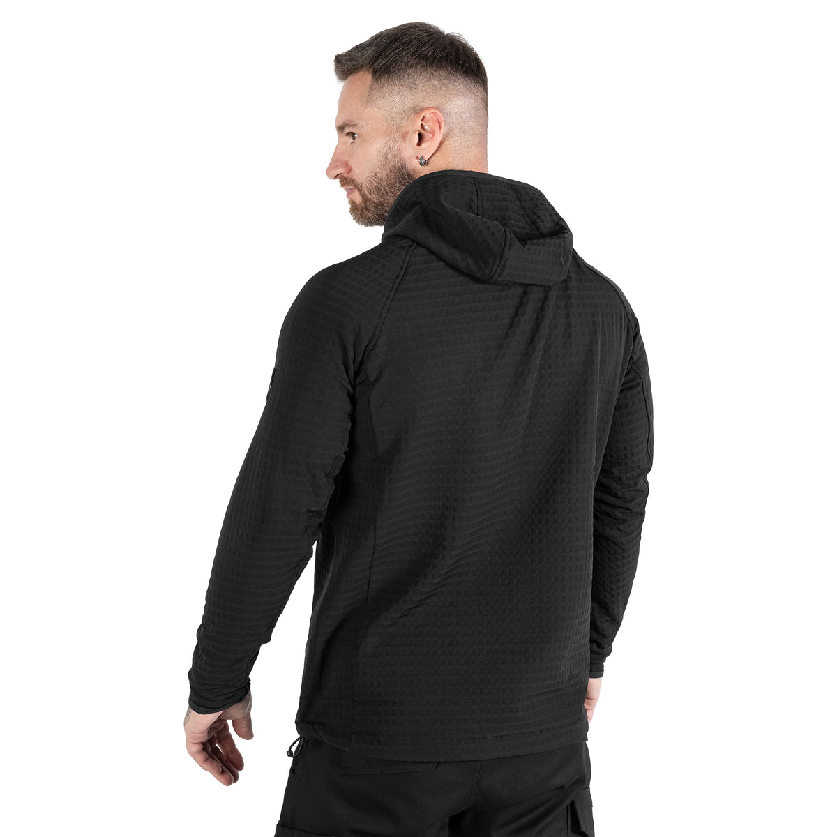 Plast Hood Jacket Black