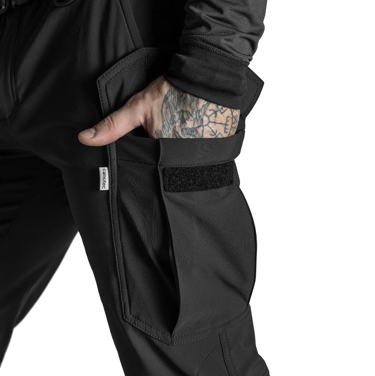 Guard Nylon Brush Tactical Pants Black