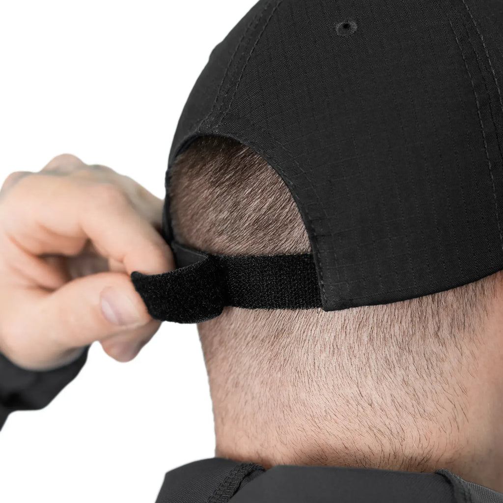 Baseball Cap UTC Rip-Stop Stretch Black