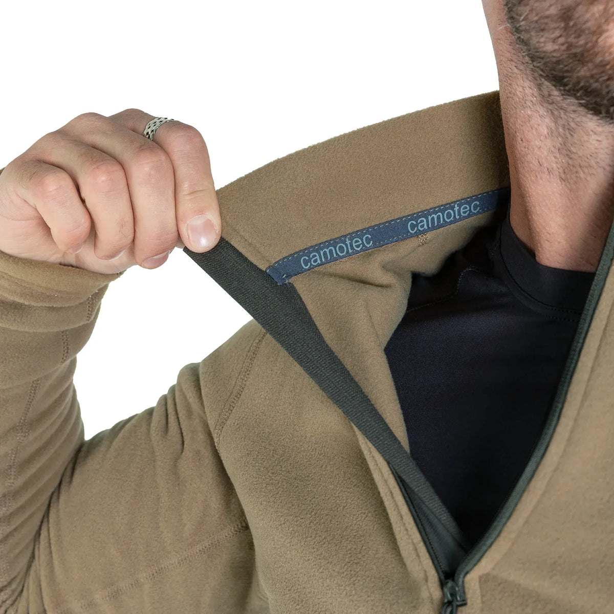 Fleece Jacket Hawk Tan
