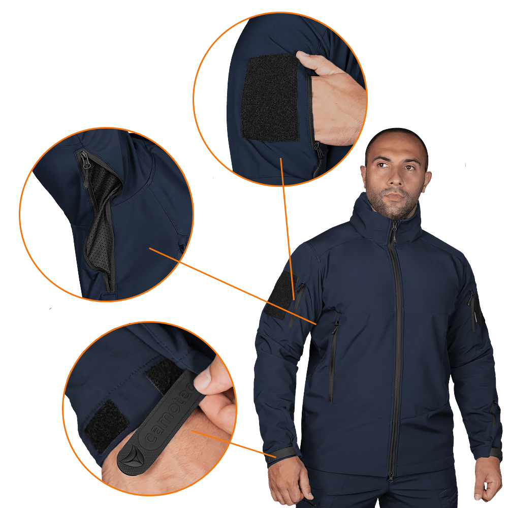 Phantom SoftShell Suit Dark Blue