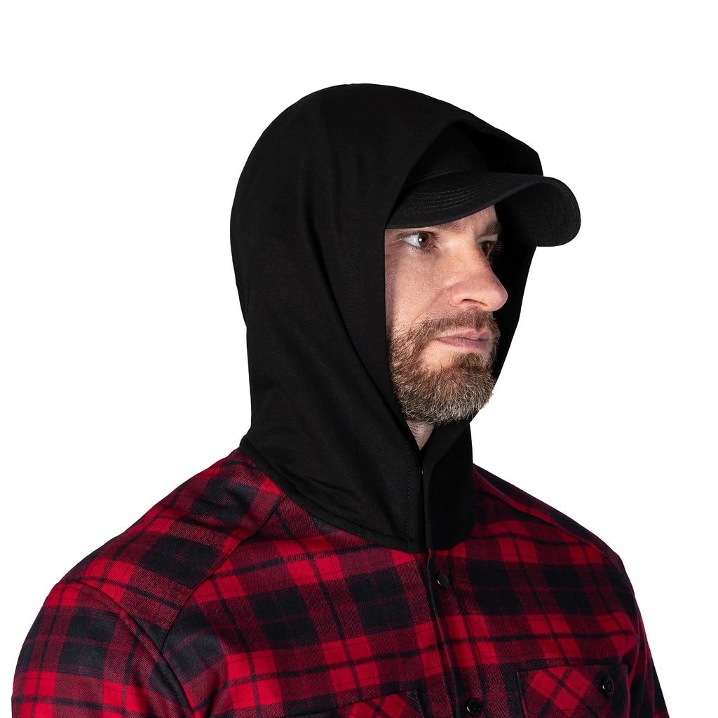 Hooded shirt "Vector" Red/Black