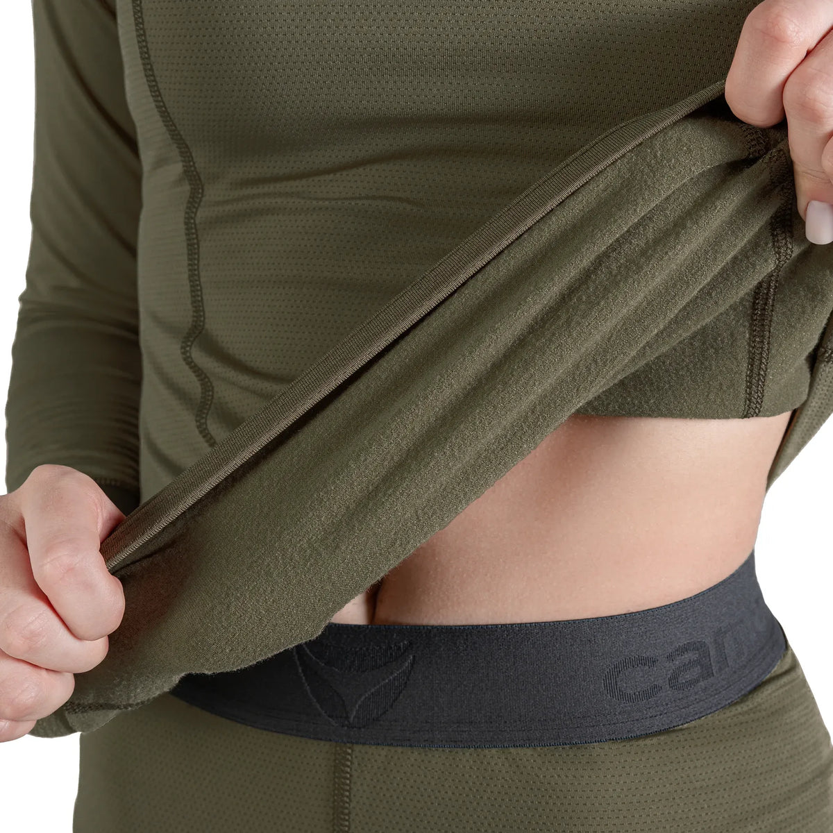 LVL1+ Pani ThermoGrid Thermal Underwear Olive