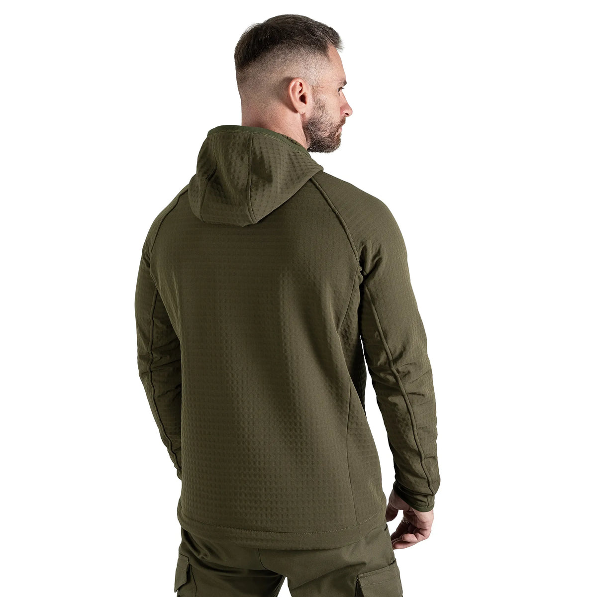 Plast Hood Jacket Olive