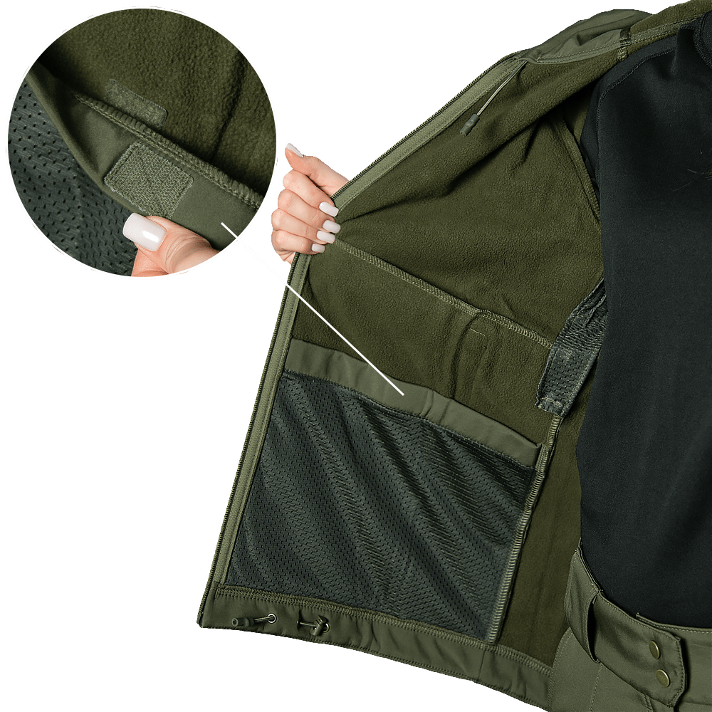 Pani SoftShell Suit Olive