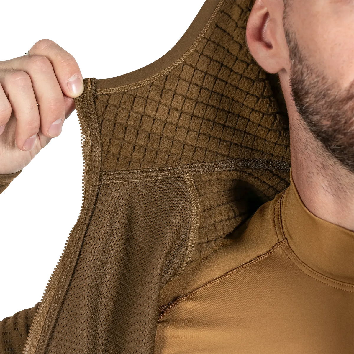 Plast Hood Coyote Jacket