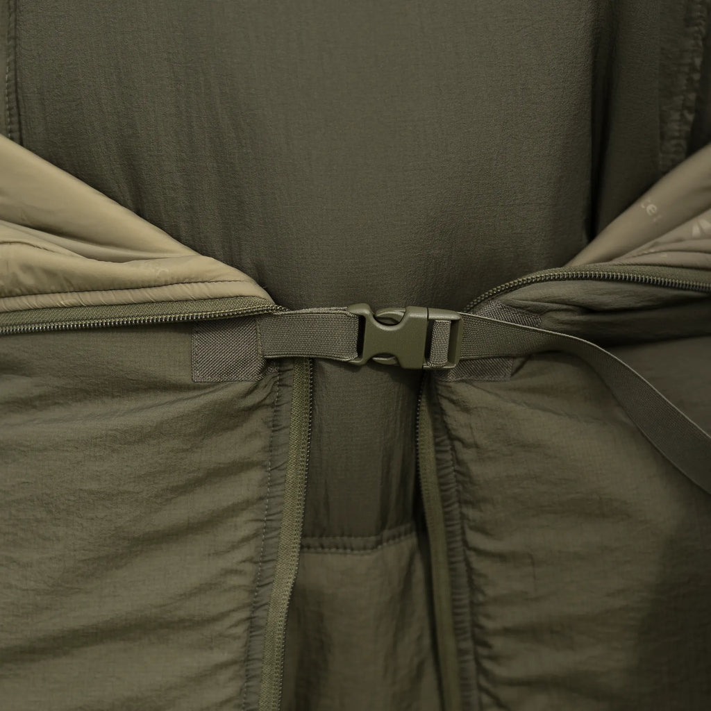 Insulated Poncho-transformer Kireya Olive