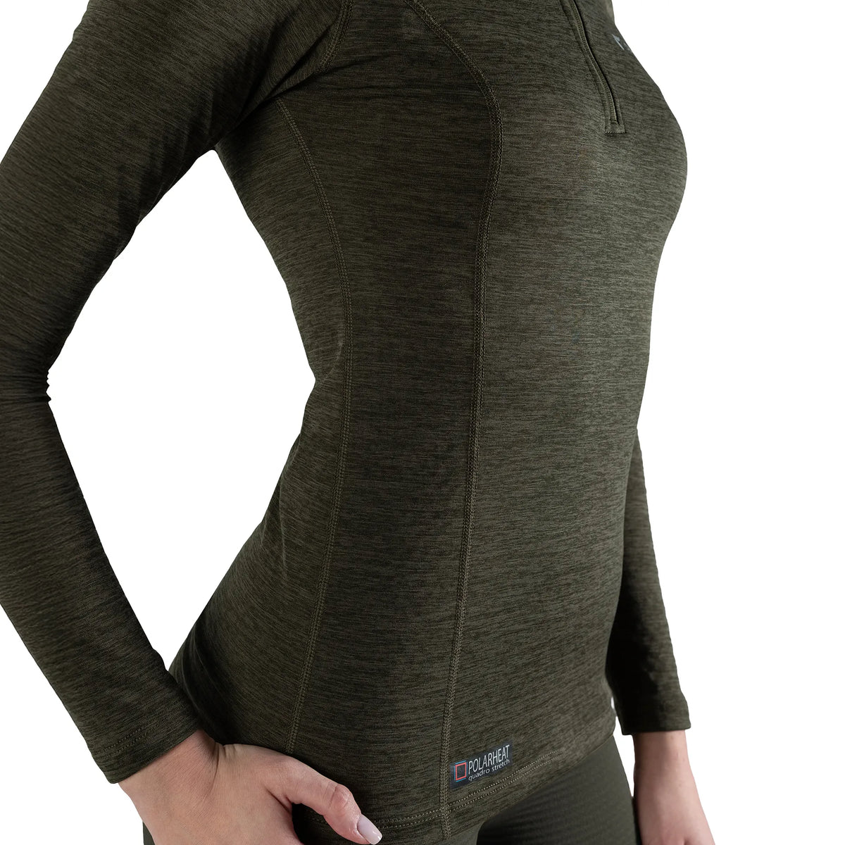 Women's thermal shirt Hawk Hex Olive Melange