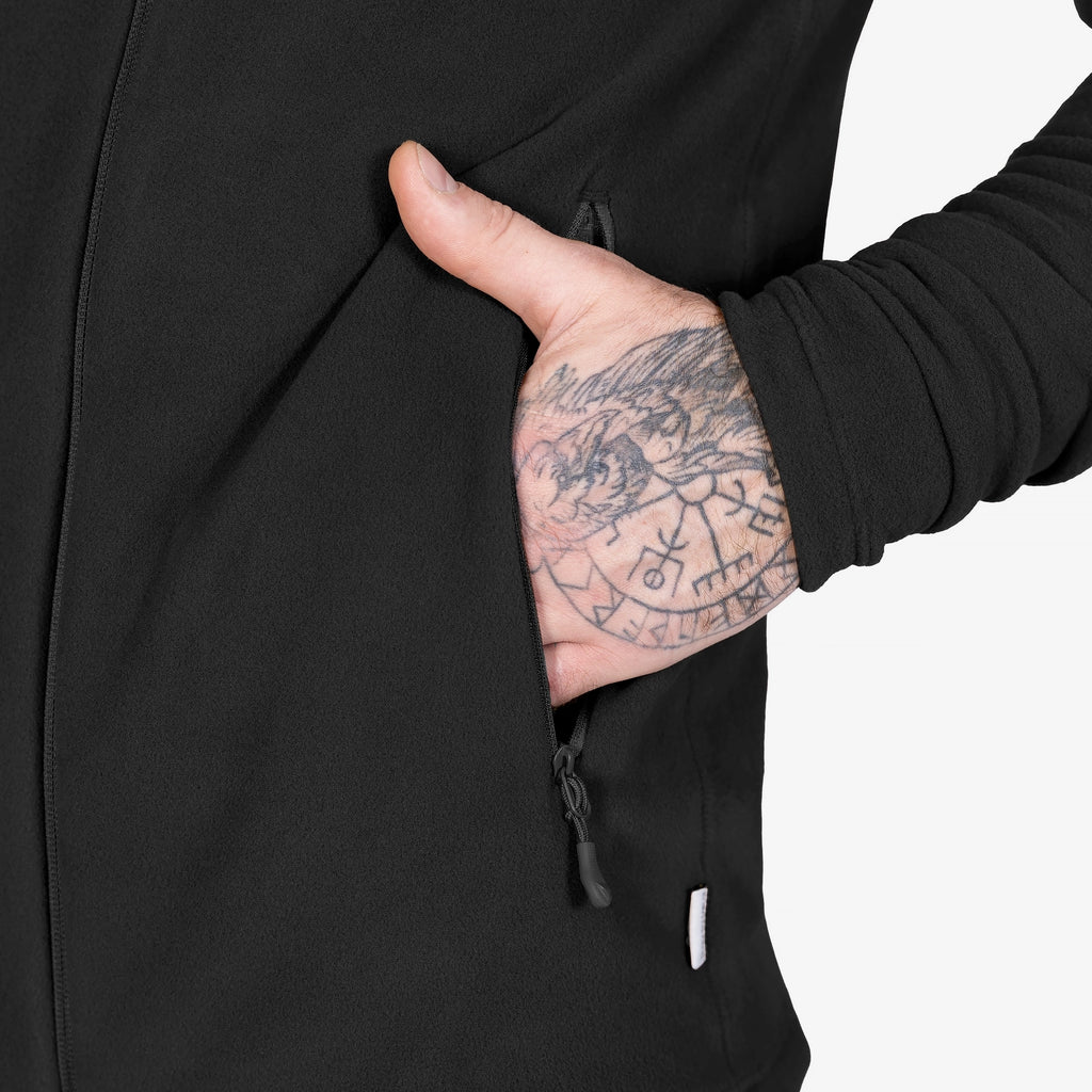 Himatec 100 Meadow Fleece Black