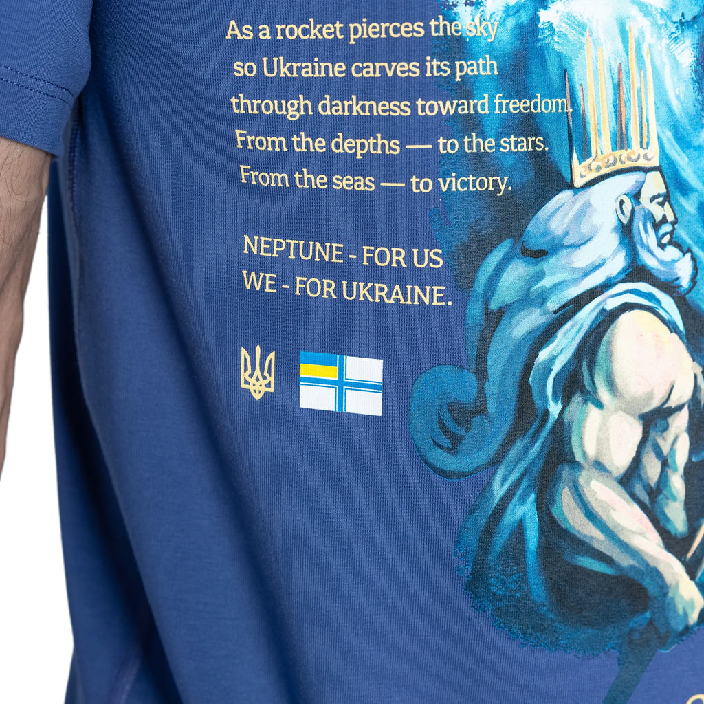 Neptune T-shirt (360 OBRBr) Blue