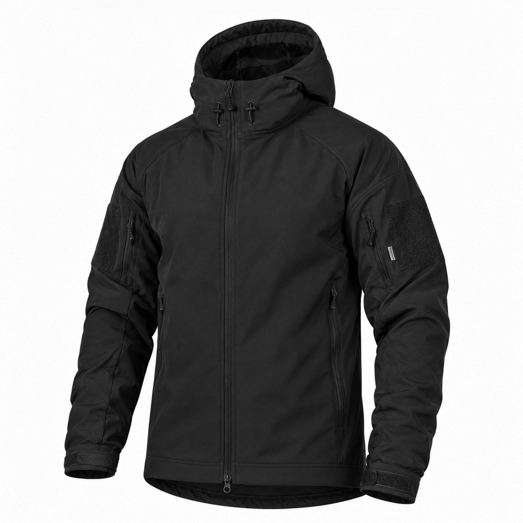 Stalker SoftShell Black Jacket