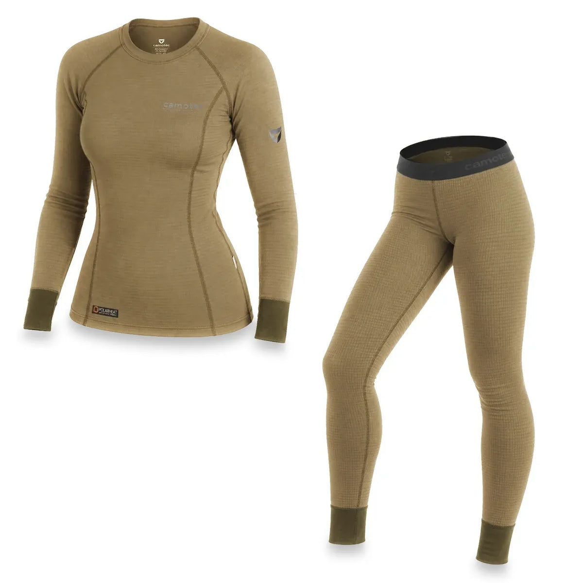 LVL2 Pani Polarheat QS Women's Thermal Underwear Tan