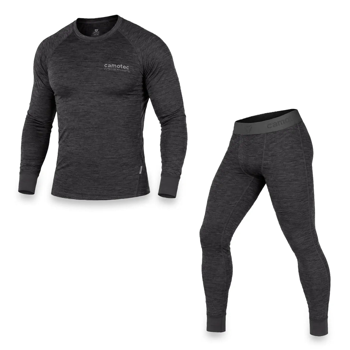 LVL2 Polarheat QS Pro 2.0 Thermal Underwear Gray Melange