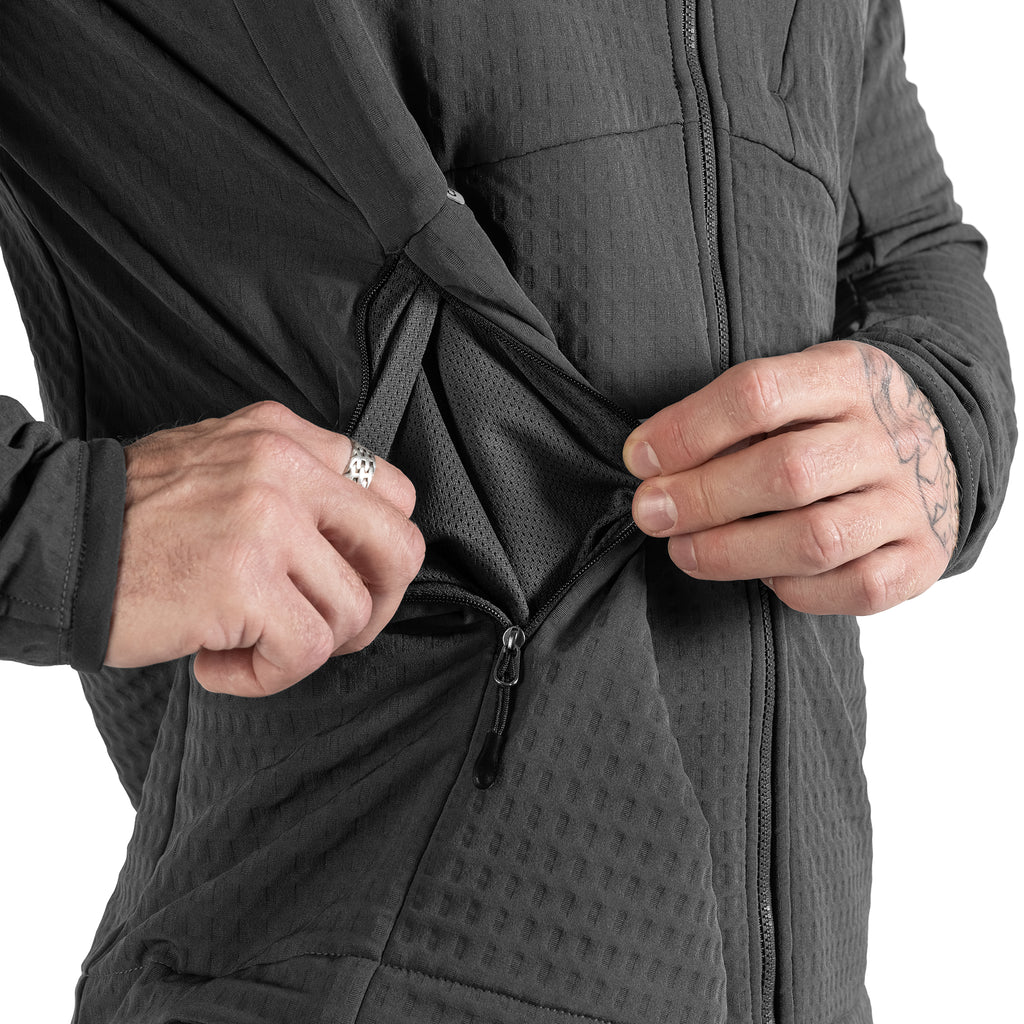 Plast Hood Jacket Graphite