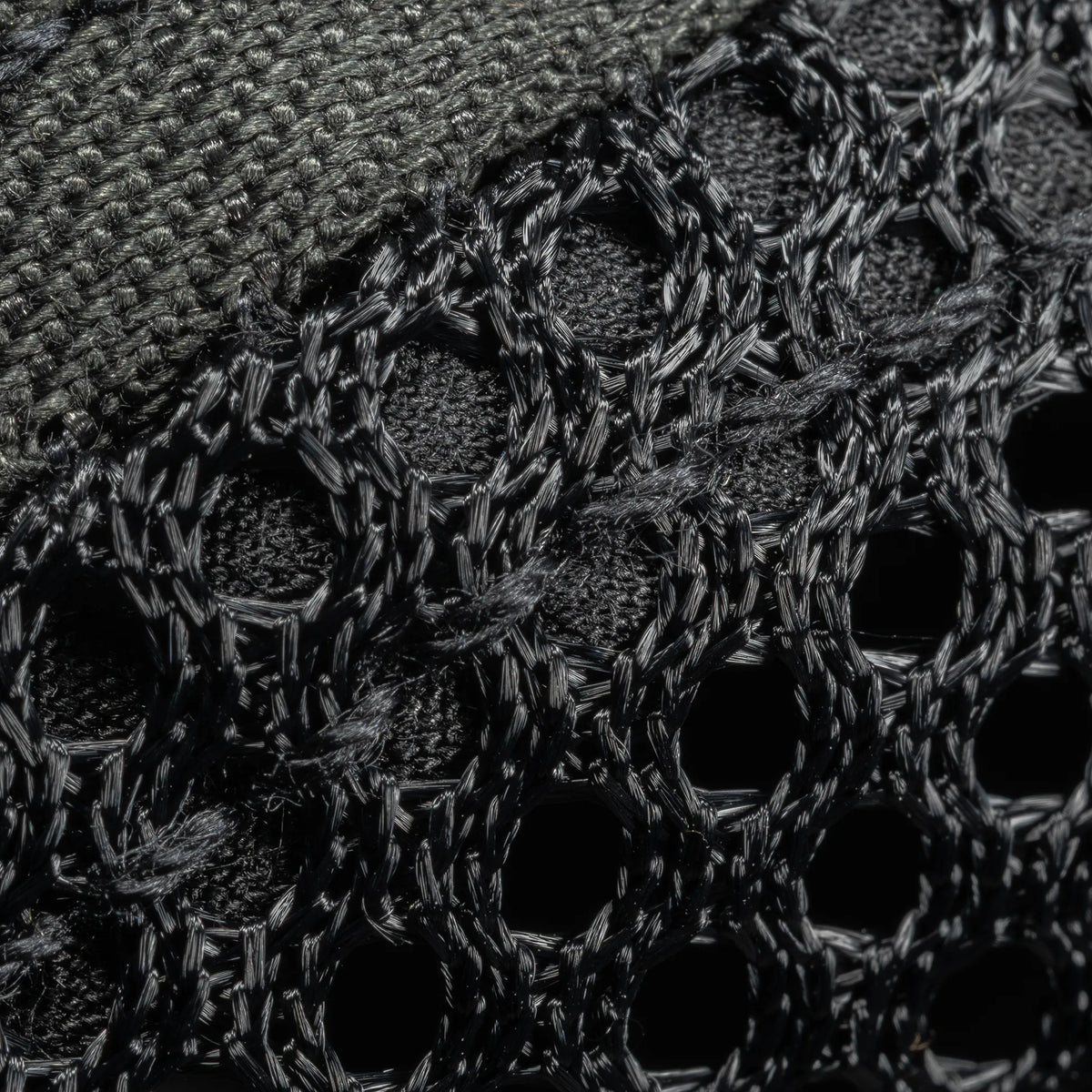 5-Panel Mesh Twill Black Multicam Baseball Cap